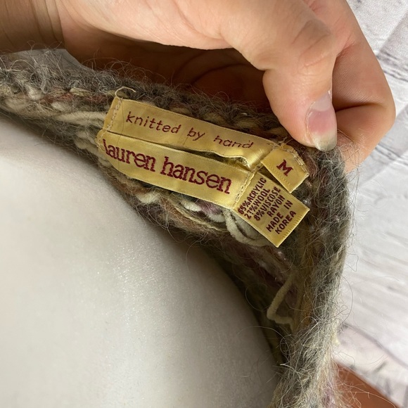 Vintage Hand Knitted Lauren Hanson Sweater - Picture 2 of 3